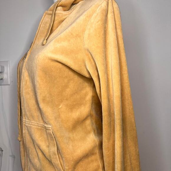 Velor Jacket Size Medium Y2k - Picture 3 of 5